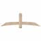 Ekena Millwork Bellingham Smooth Timber Gable Bracket, Douglas Fir, 72"W x 24"H x 1 1/2"D x 5 1/2"F, 8/12 Pitch GBW072X24X0206BEL00SDF - alternate 1